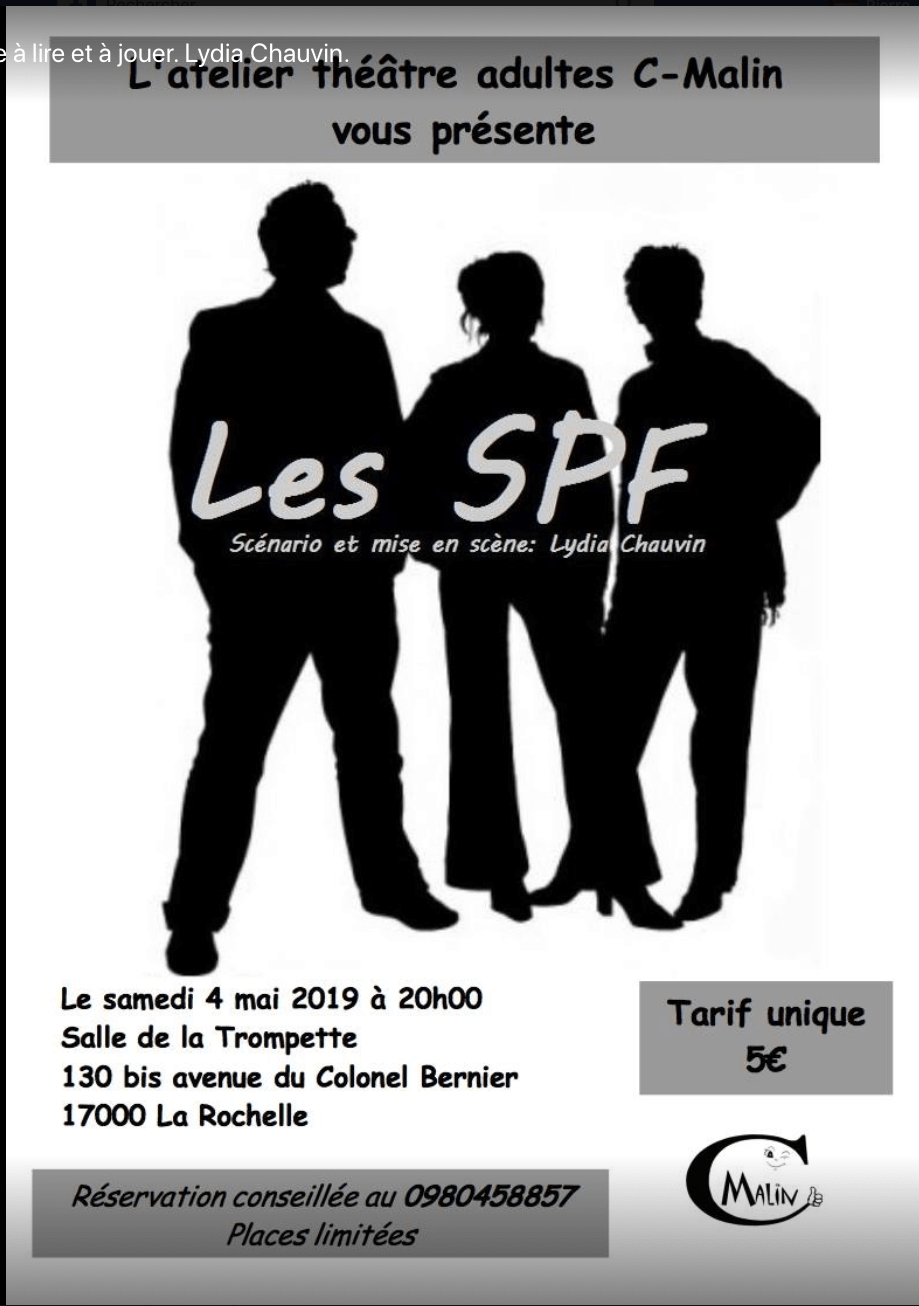 Affiche les spf lydia chauvin