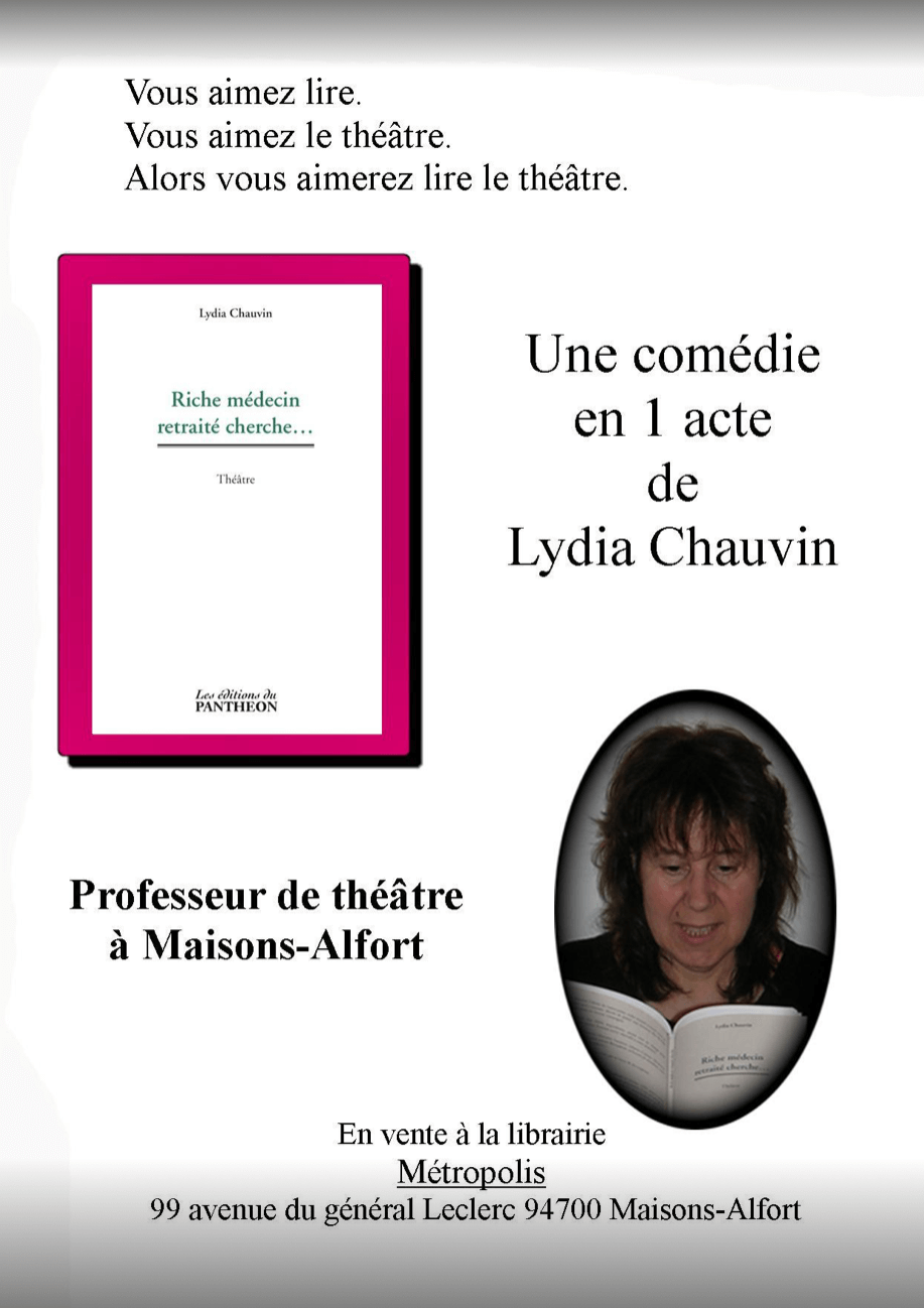 Affiche riche medecin lydia chauvin